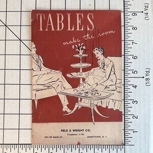 1944 Mersman Furniture Catalog “TABLES Make the Room” – Vintage Interior Design